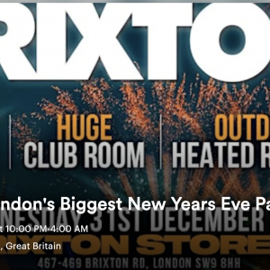 NYE IN BRIXTON