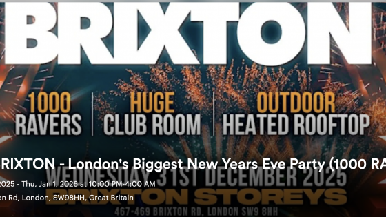 NYE IN BRIXTON