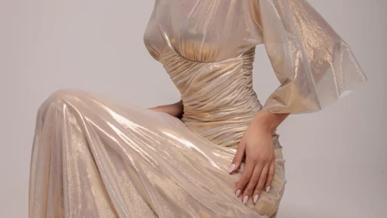 Gravity Defying Naked Maxi Dress
